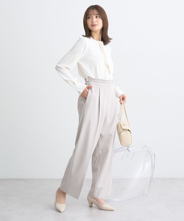 earth music&ecology「2WAYボウタイブラウス」|シャツ・ブラウス|