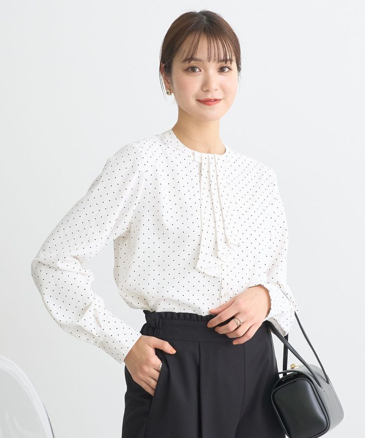 earth music&ecology「2WAYボウタイブラウス」|シャツ・ブラウス|