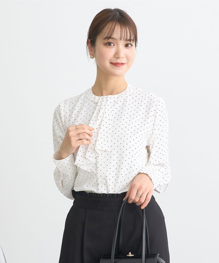 earth music&ecology「2WAYボウタイブラウス」|シャツ・ブラウス|