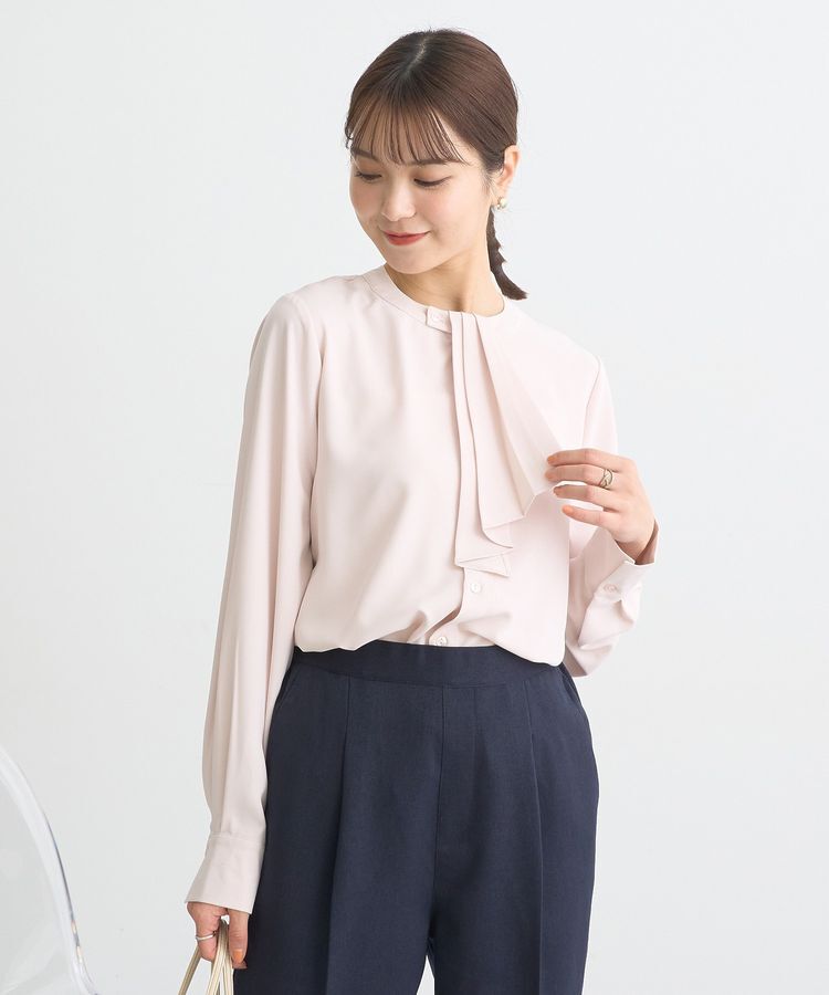 earth music&ecology「2WAYボウタイブラウス」|シャツ・ブラウス|