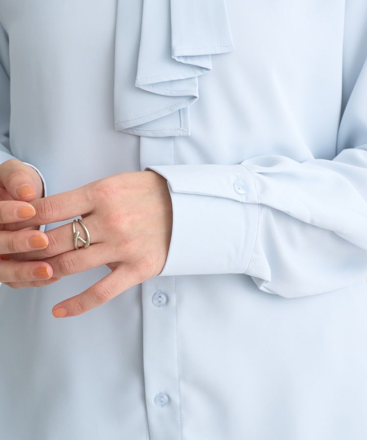 earth music&ecology「2WAYボウタイブラウス」|シャツ・ブラウス|