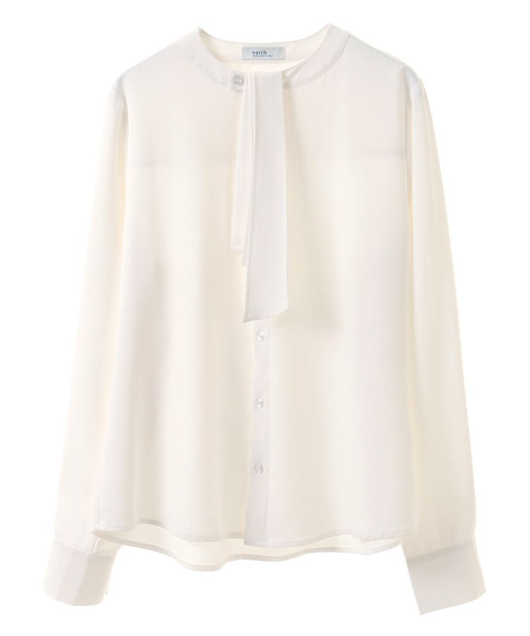 earth music&ecology「2WAYボウタイブラウス」|シャツ・ブラウス|