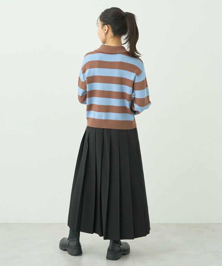 earth music&ecology「ラガーニット」|ニット・セーター|