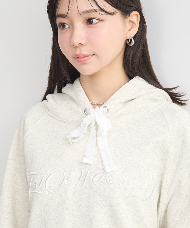 earth music&ecology「Floweryパーカー」|スウェット・ジャージ|