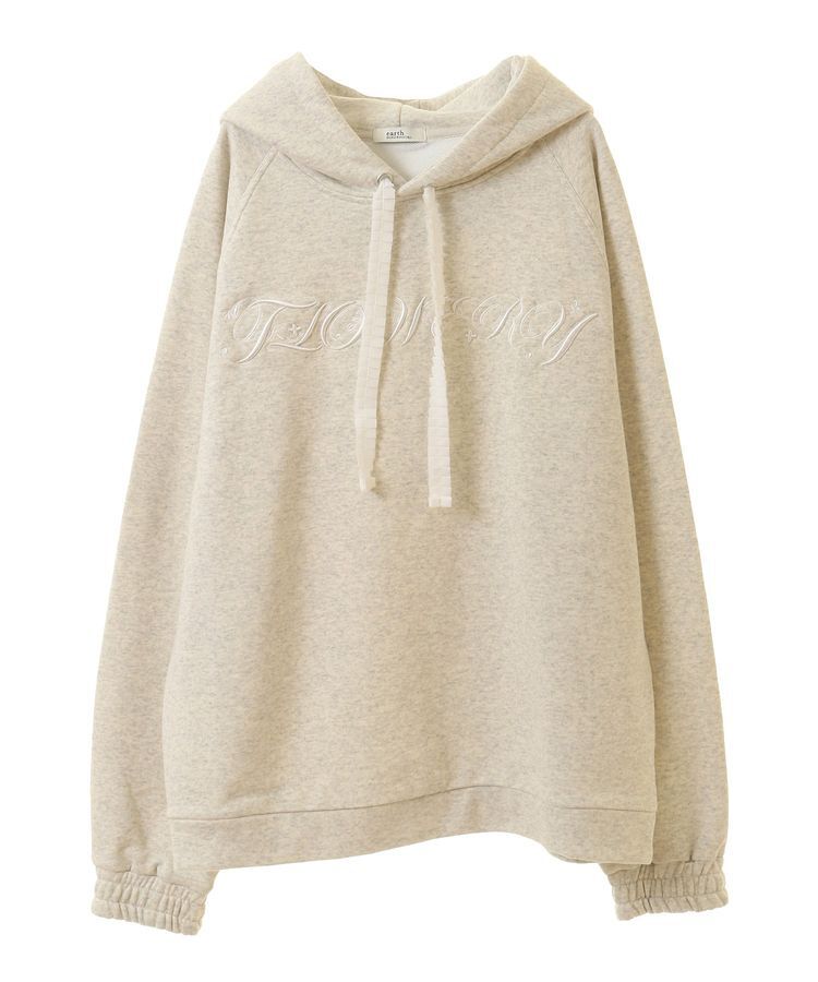 earth music&ecology「Floweryパーカー」|スウェット・ジャージ|