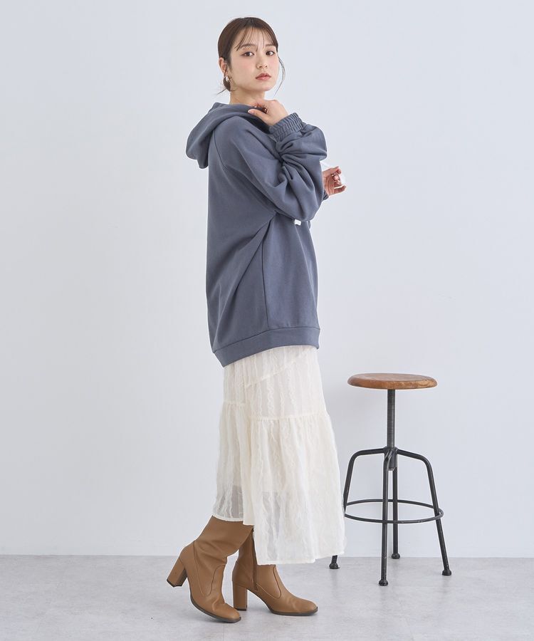 earth music&ecology「Floweryパーカー」|スウェット・ジャージ|