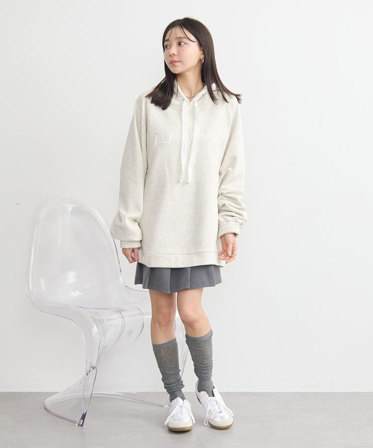 earth music&ecology「Floweryパーカー」|スウェット・ジャージ|