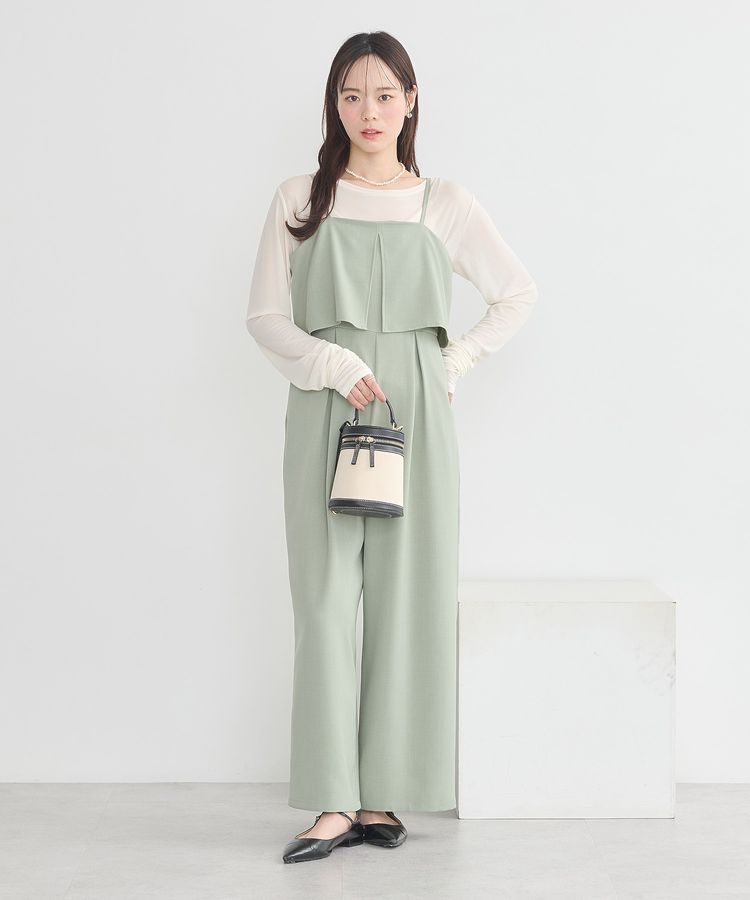 earth music&ecology「シャーリングスリーブシアープルオーバー」|Tシャツ・カットソー|