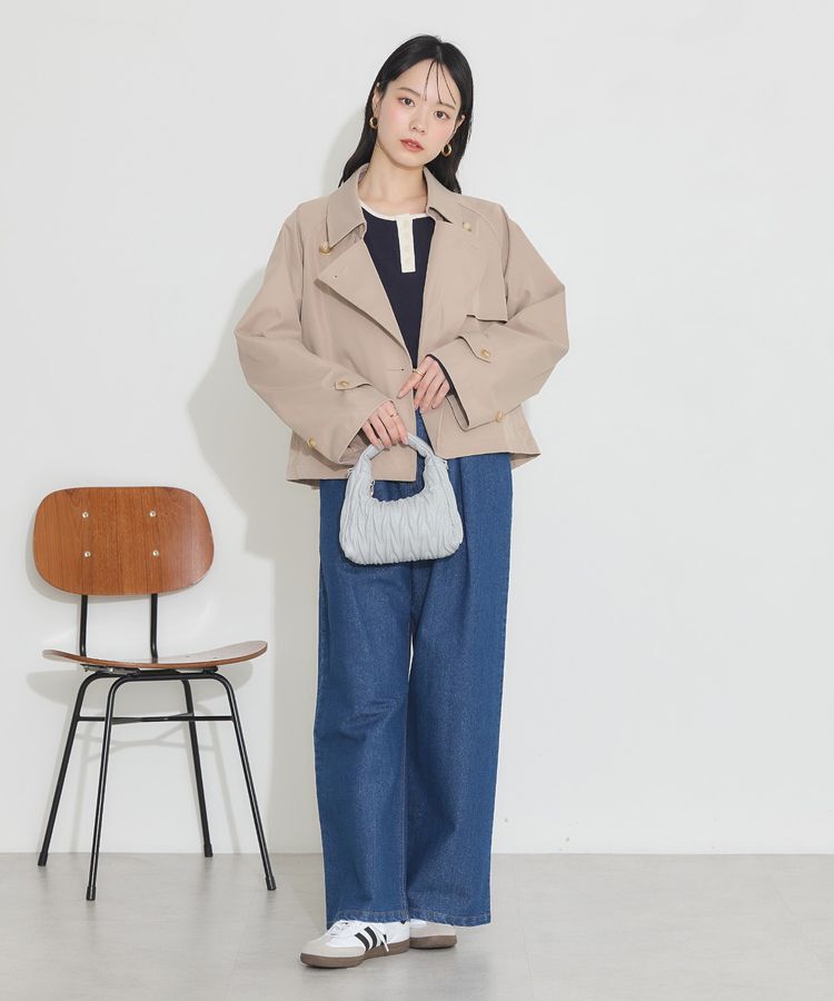 earth music&ecology「2WAY釦リブプルオーバー」|Tシャツ・カットソー|