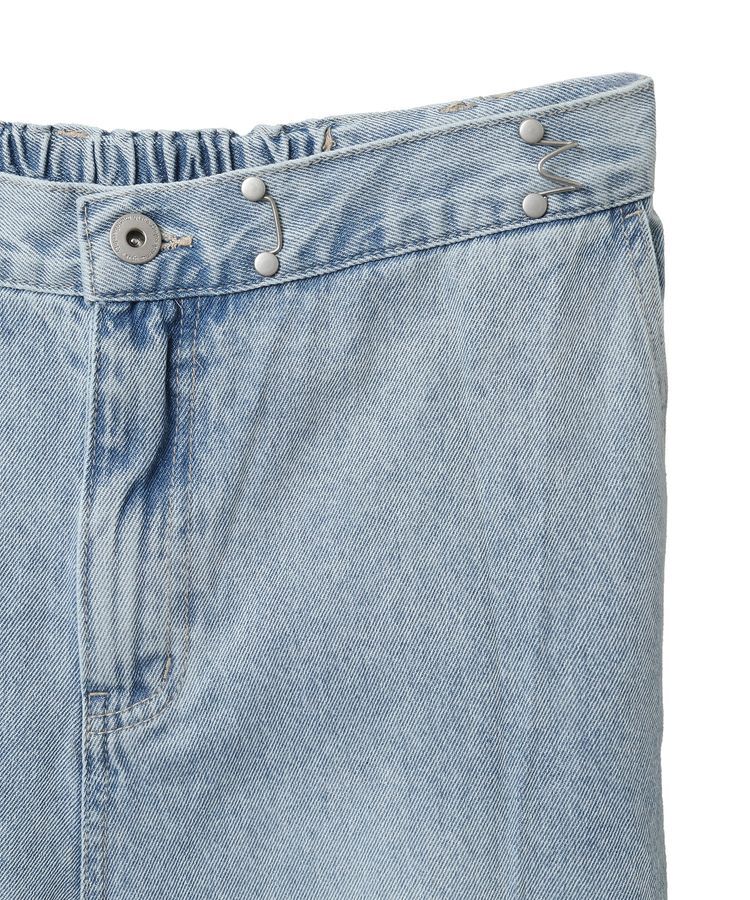 earth music&ecology「タックホックデニムパンツ」|デニム|