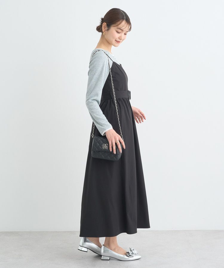 earth music&ecology「エンブレムロゴチェーンショルダーバッグ」|ショルダー・メッセンジャー|