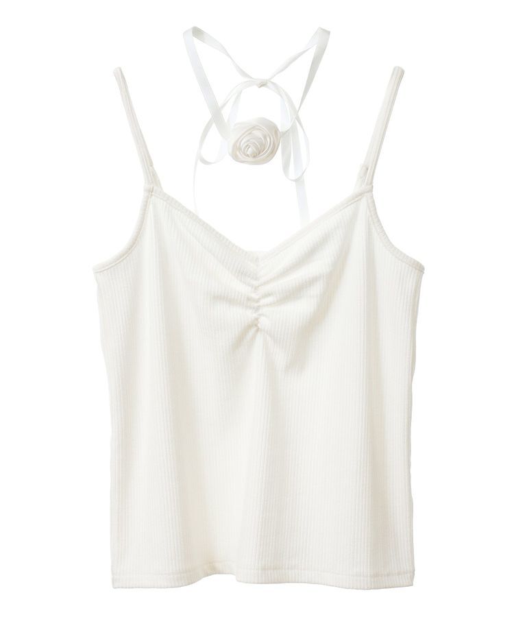 earth music&ecology「SET2点ローズモチーフチョーカー+キャミインナー」|インナー|