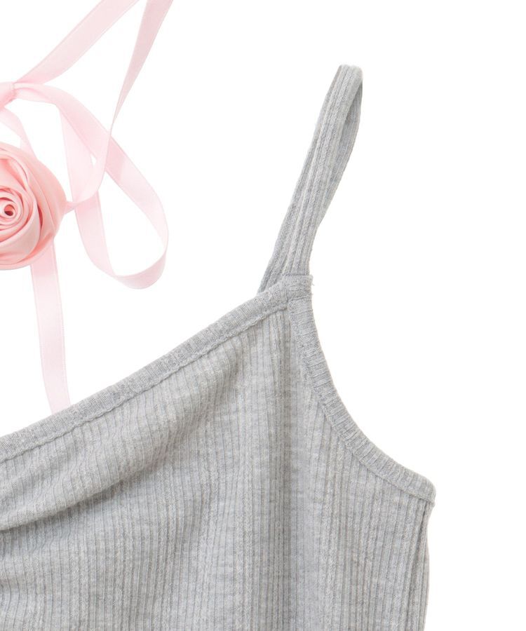 earth music&ecology「SET2点ローズモチーフチョーカー+キャミインナー」|インナー|