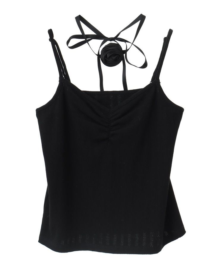 earth music&ecology「SET2点ローズモチーフチョーカー+キャミインナー」|インナー|