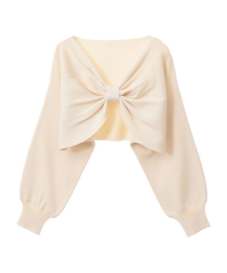 earth music&ecology「リボンニットアンサンブル」|ニット・セーター|