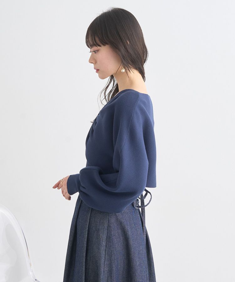 earth music&ecology「リボンニットアンサンブル」|ニット・セーター|