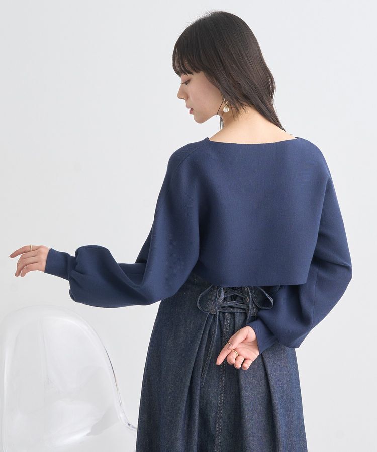 earth music&ecology「リボンニットアンサンブル」|ニット・セーター|