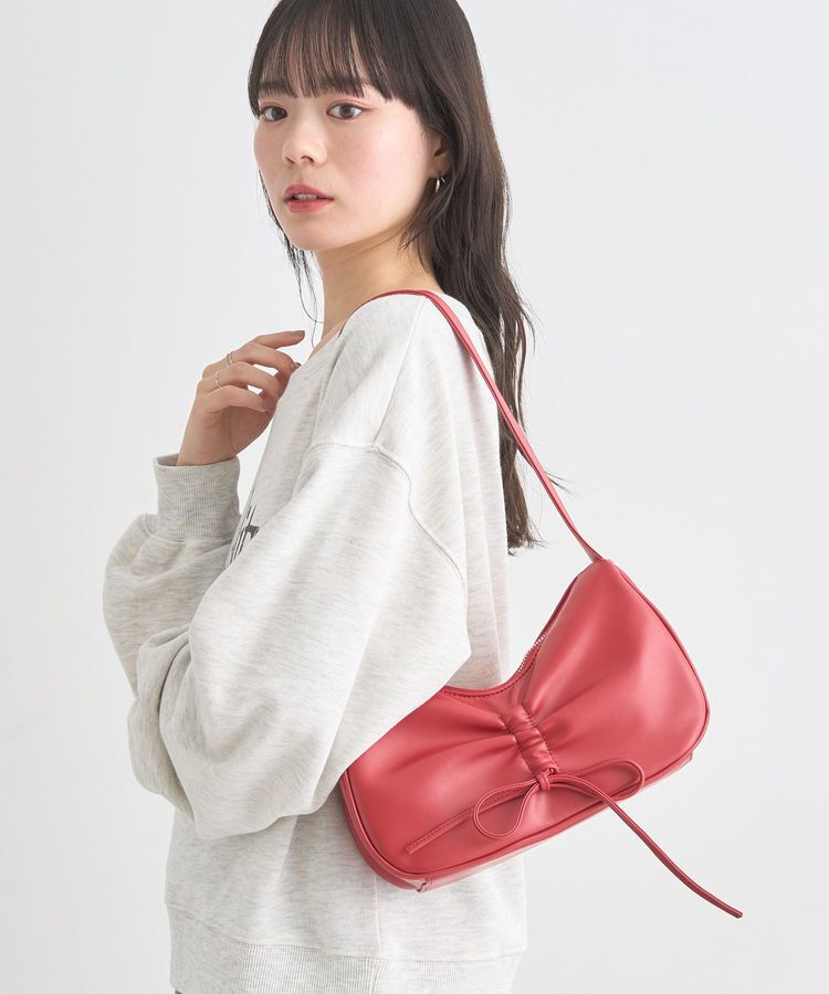 earth music&ecology「リボンドロストハンドバッグ」|ハンドバッグ|