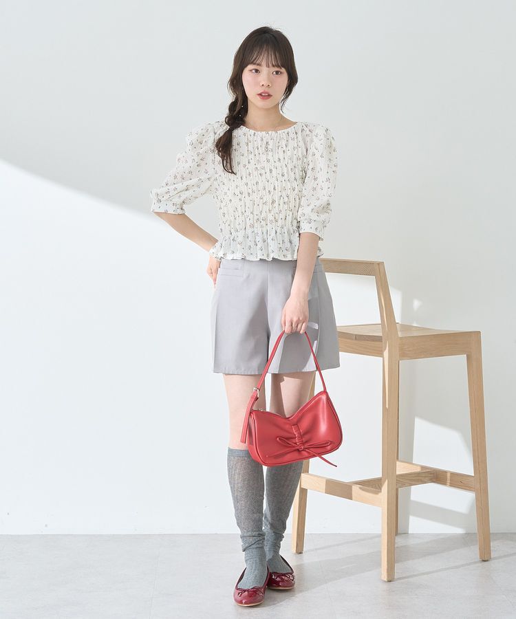 earth music&ecology「リボンドロストハンドバッグ」|ハンドバッグ|