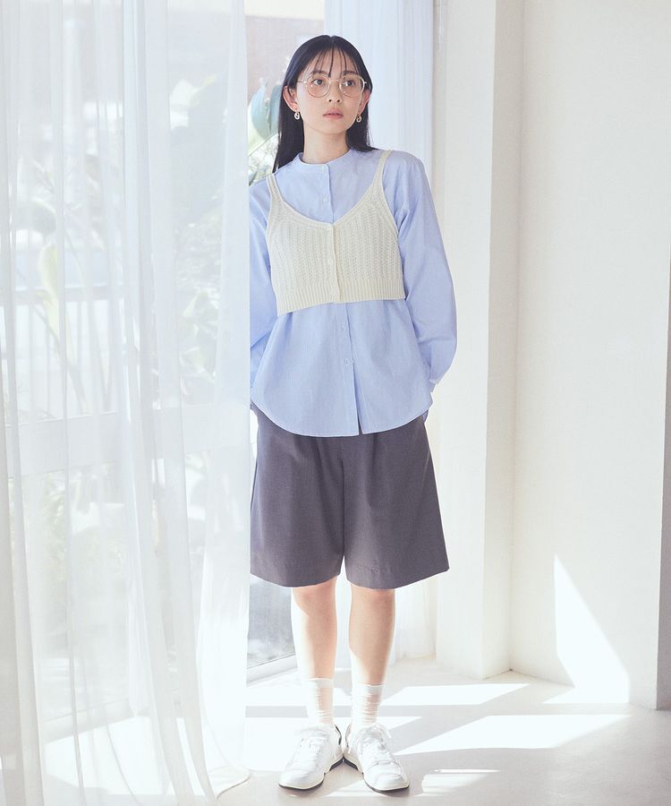 earth music&ecology「タックハーフパンツ」|その他|