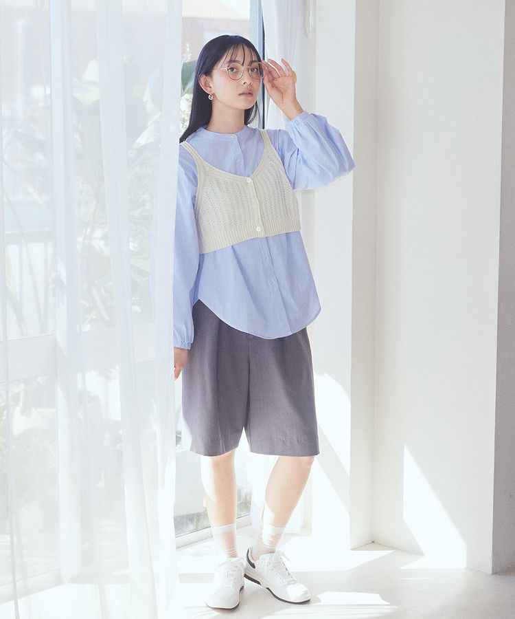 earth music&ecology「タックハーフパンツ」|その他|