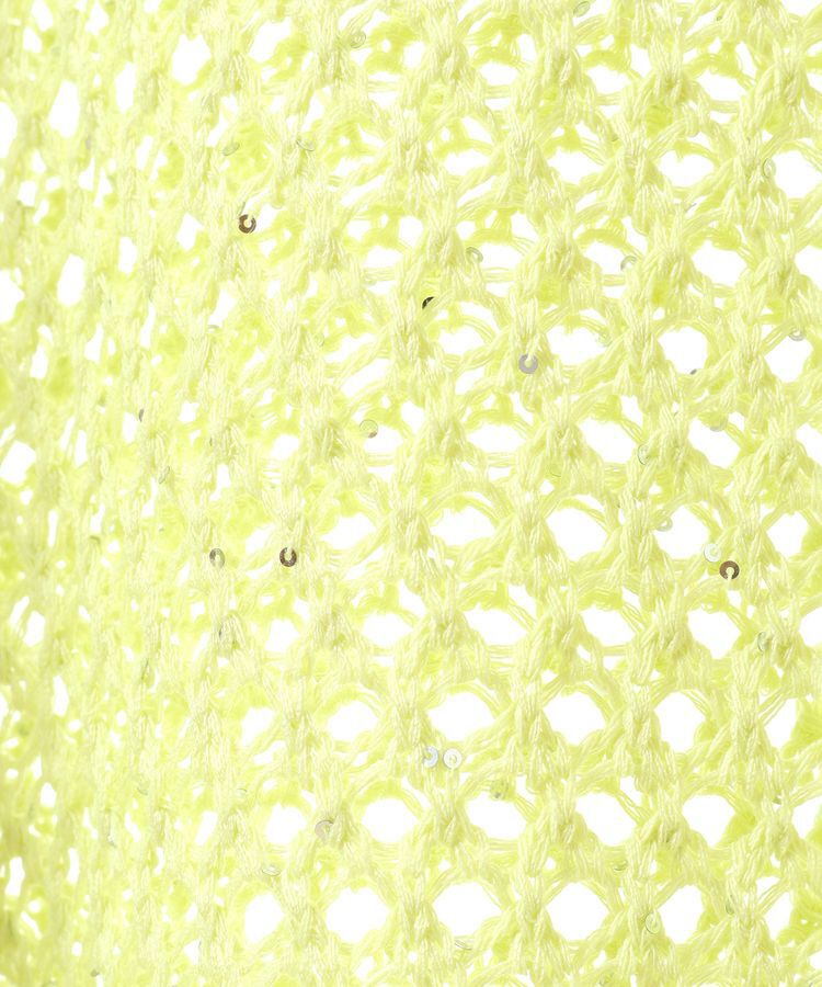 earth music&ecology「スパンコールメッシュニットプルオーバー」|ニット・セーター|