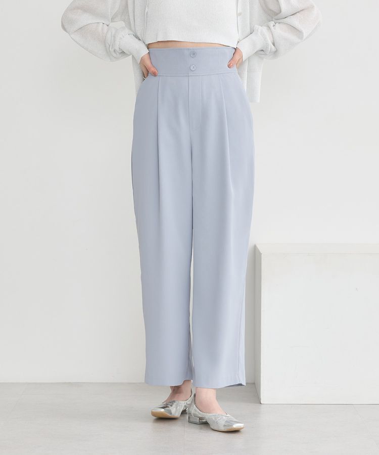 earth music&ecology「ハイウエストワイドパンツ」|その他|