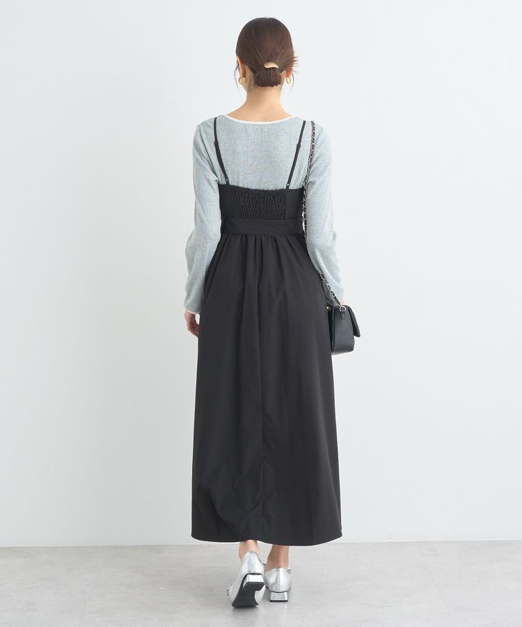 earth music&ecology「ベルト付きキャミワンピース」|ワンピース|
