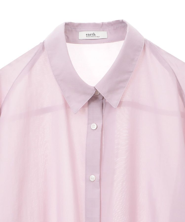 earth music&ecology「シアーシャツ」|シャツ・ブラウス|