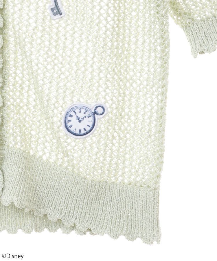 earth music&ecology「Tinker Bell/透かし編みカーディガン」|カーディガン|