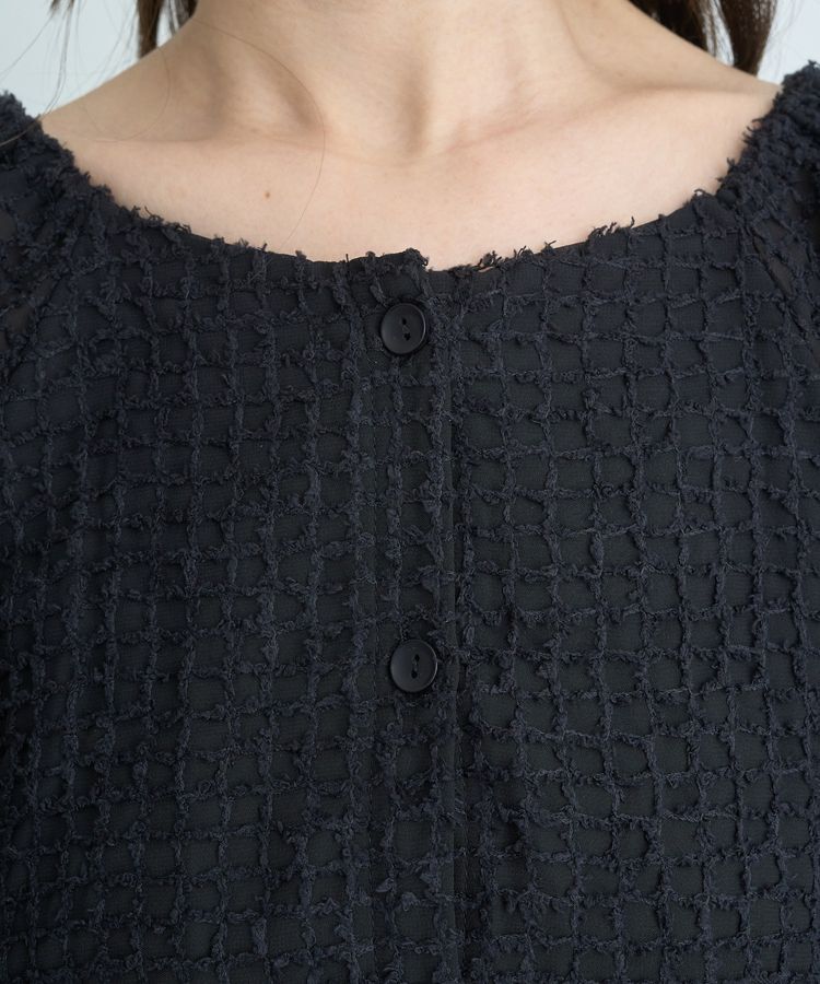 earth music&ecology「前後2wayミニフリンジブラウス」|シャツ・ブラウス|