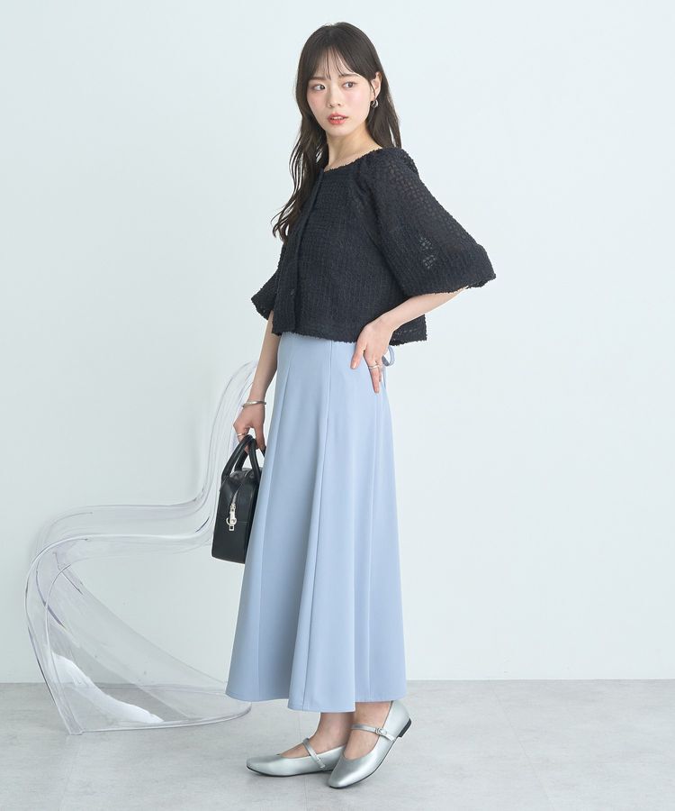 earth music&ecology「前後2wayミニフリンジブラウス」|シャツ・ブラウス|