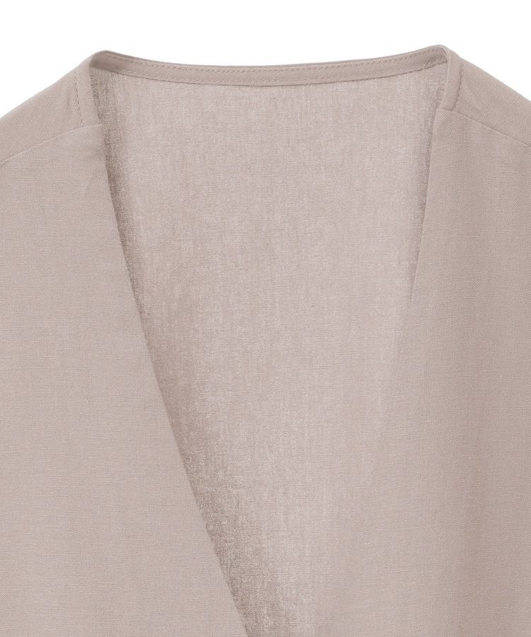 earth music&ecology「リラックスジレ / リネン混」|ベスト・ジレ|