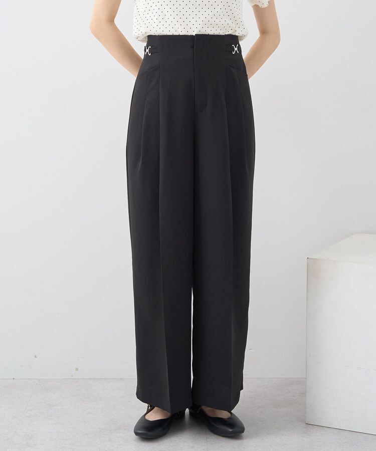 earth music&ecology「サイドビットワイドストレートパンツ」|その他|