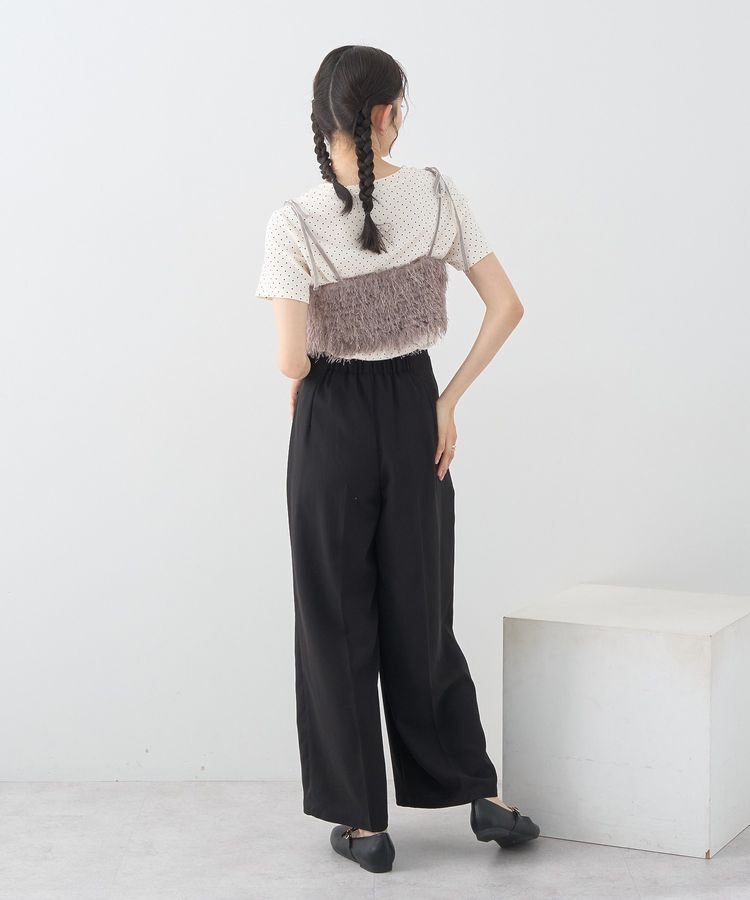 earth music&ecology「サイドビットワイドストレートパンツ」|その他|