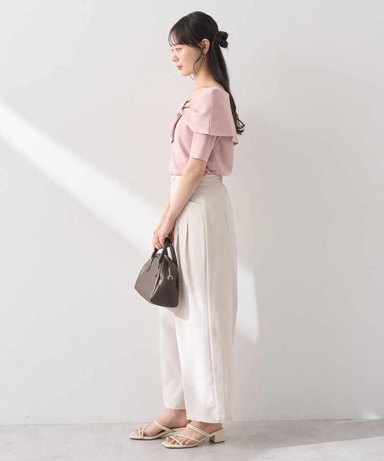 earth music&ecology「サイドビットワイドストレートパンツ」|その他|