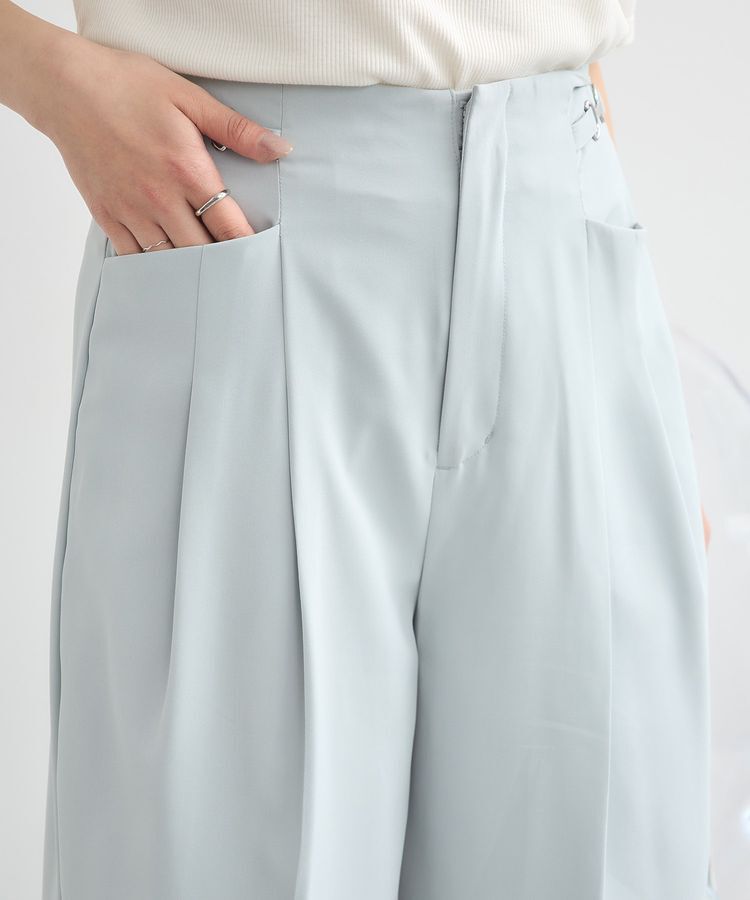 earth music&ecology「サイドビットワイドストレートパンツ」|その他|