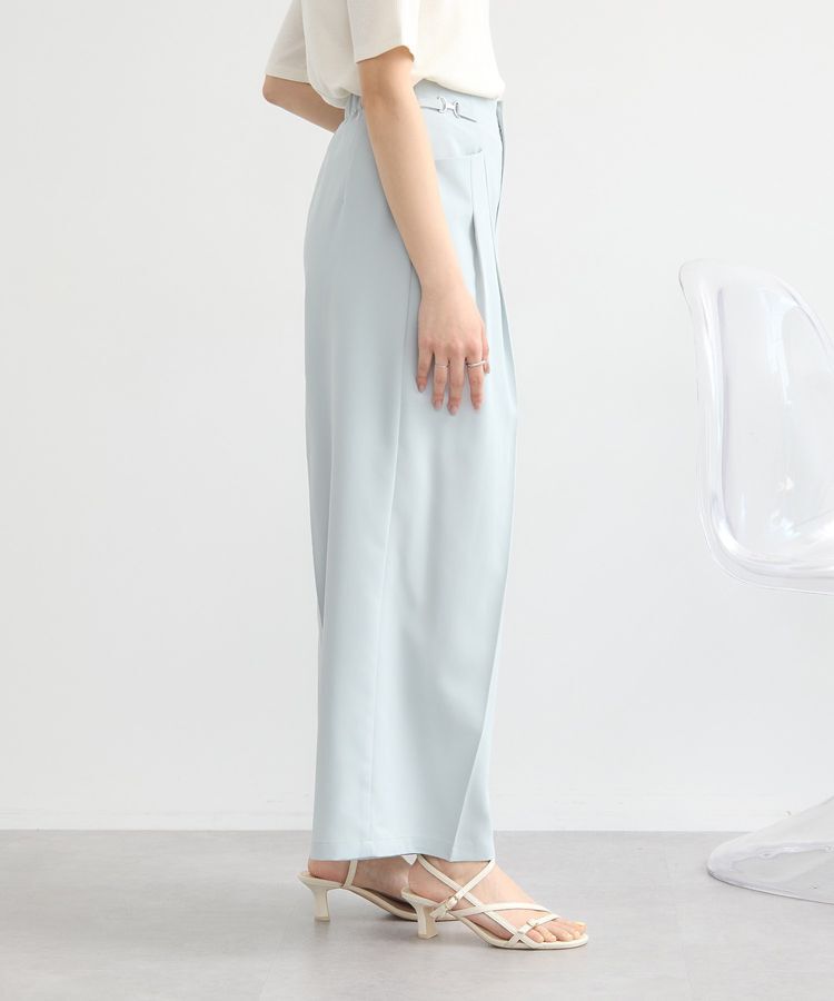 earth music&ecology「サイドビットワイドストレートパンツ」|その他|