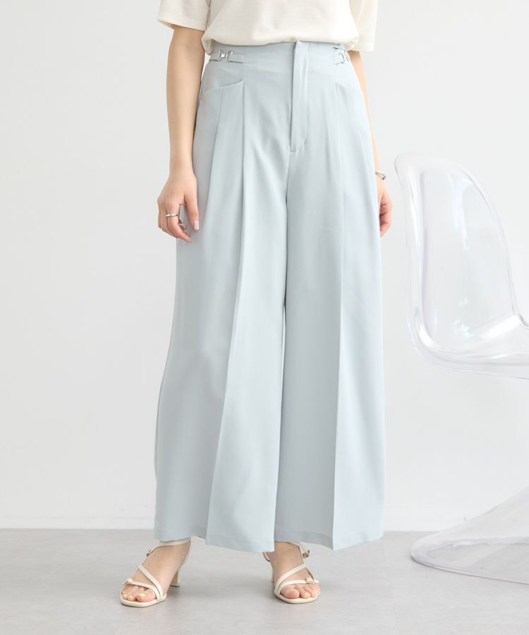 earth music&ecology「サイドビットワイドストレートパンツ」|その他|Mint