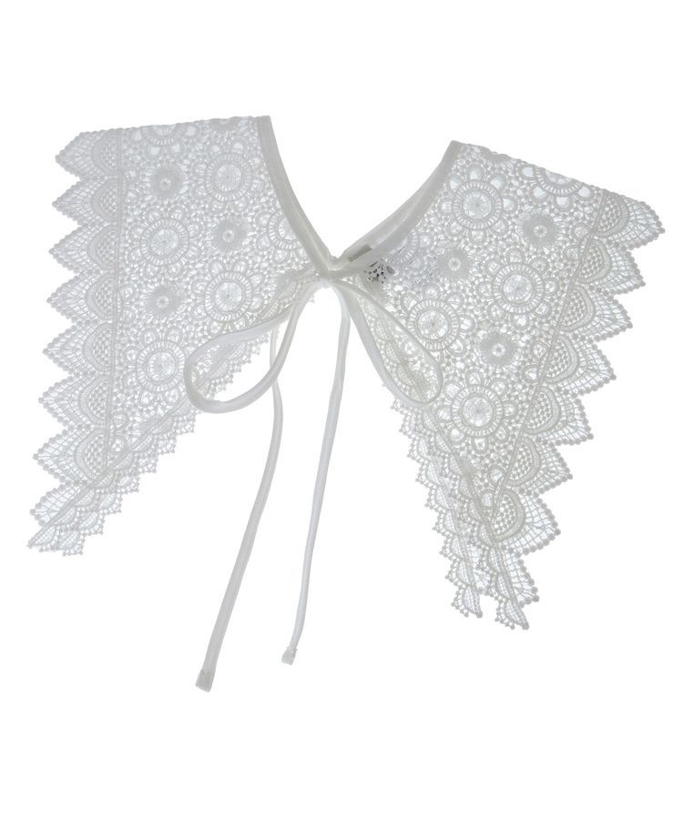 earth music&ecology「ケミカルレース付け襟」|その他|