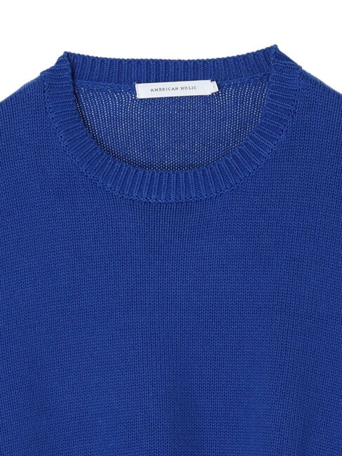  「ポケット付きニットプルオーバー」|ニット・セーター|