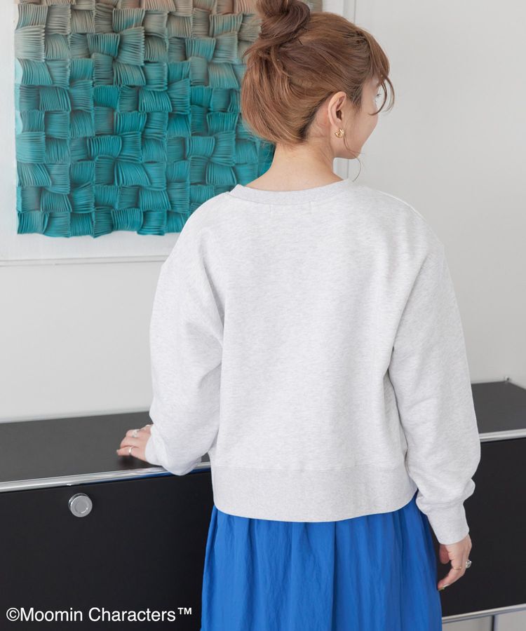 AMERICAN HOLIC「【WEB限定】Moomin コミック柄プリント裏毛プルオーバー」|スウェット・ジャージ|