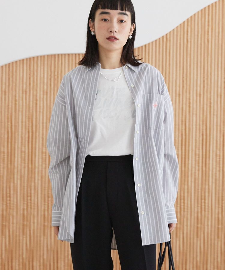 AMERICAN HOLIC「BEVERLY HILLS POLO CLUB 別注ビッグシャツ」|シャツ・ブラウス|Gray