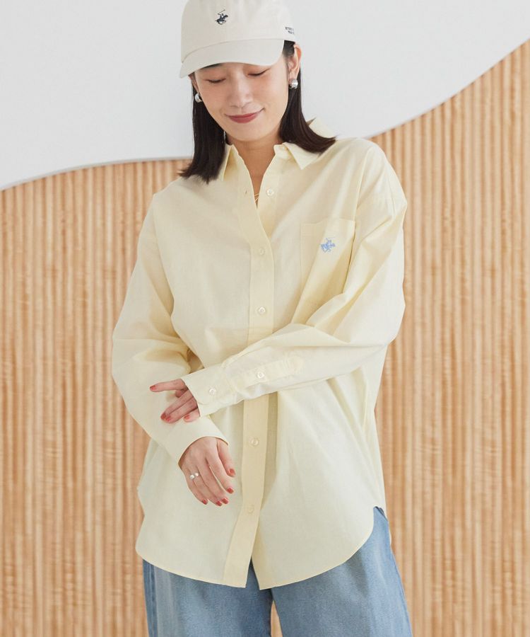 AMERICAN HOLIC「BEVERLY HILLS POLO CLUB 別注ビッグシャツ」|シャツ・ブラウス|Yellow