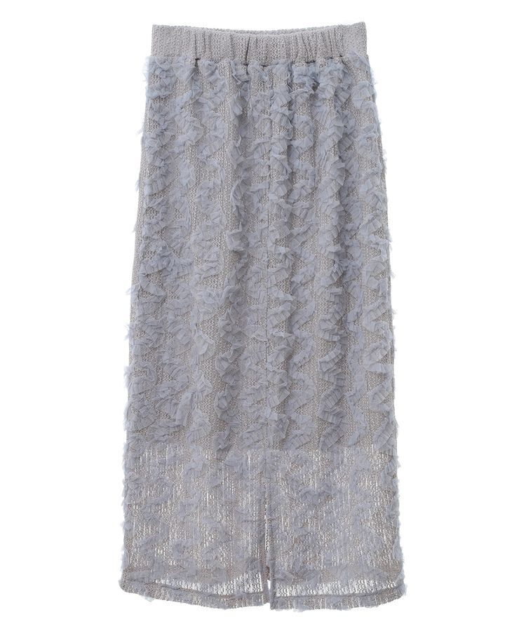 Green Parks「チュールフリルIラインスカート」|スカート|