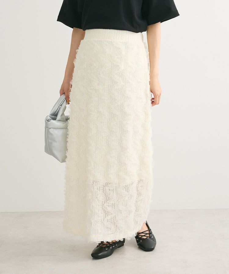 Green Parks「チュールフリルIラインスカート」|スカート|