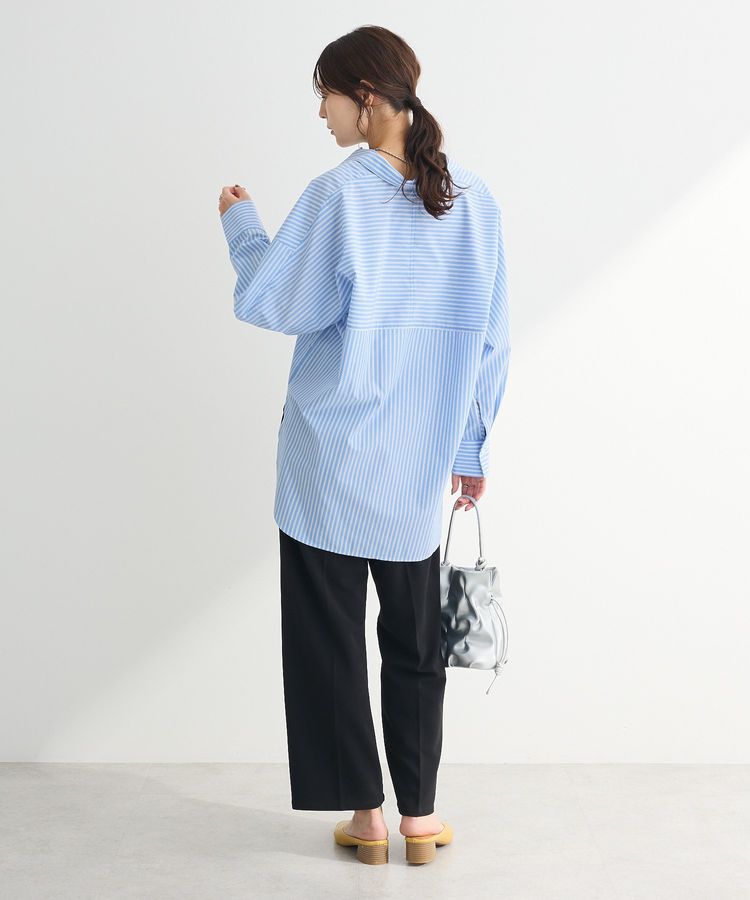 Green Parks「イージーケアストライプシャツ」|シャツ・ブラウス|