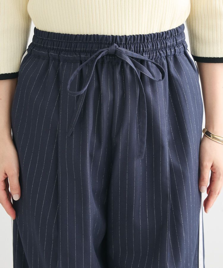 Green Parks「ラメピンストライプサイドラインパンツ」|その他|