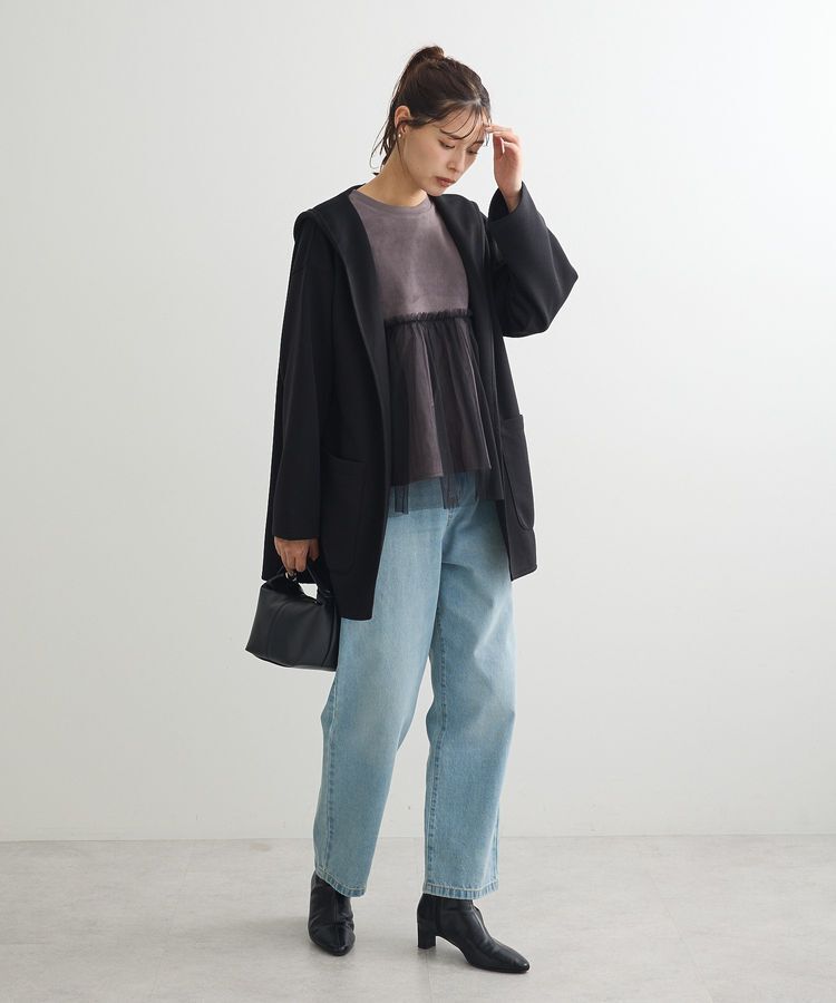 Green Parks「・swing by チュールレイヤープルオーバー」|Tシャツ・カットソー|