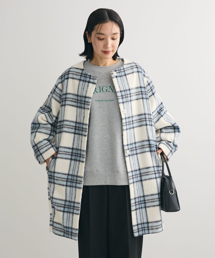 Green Parks「シャギーノーカラーコート」|その他|